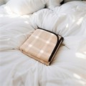 미니멀 라인 담요(특)