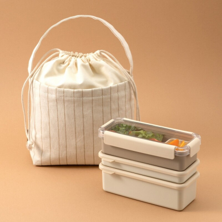 락앤락 투고 2단 밀폐캡 도시락 가방 세트 #3