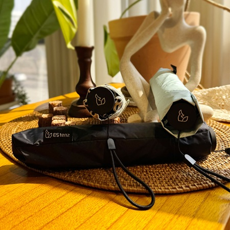 에스텐즈 5단 6K 초경량 가벼운 암막 우양산 카본살대 104g #7