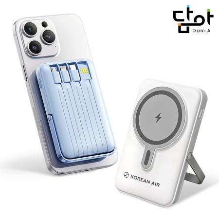 담아 맥세이프 고속 무선 충전 보조배터리 10000mAh 일체형 #3