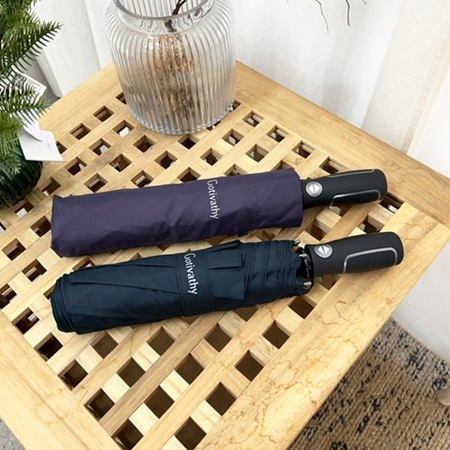 고티바쉬 미끄럼방지 대형 3단 8K 자동 우산 #4