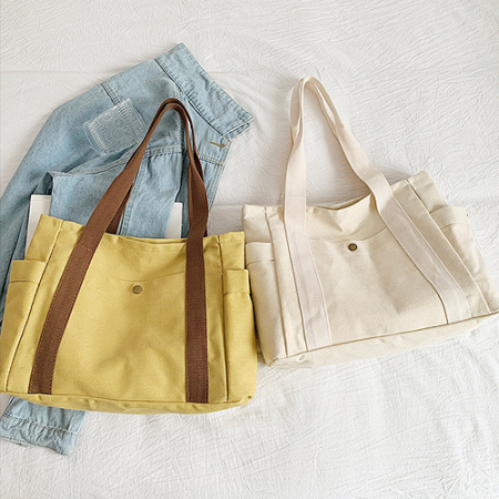 소프트 에코 캔버스 핸드백 H129 #3