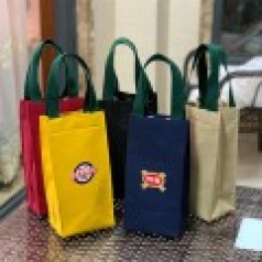 캔버스 텀블러파우치 미니 에코백 H121