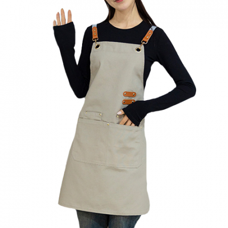 캔버스 앞치마 바리스타 에이프런 H117 #3