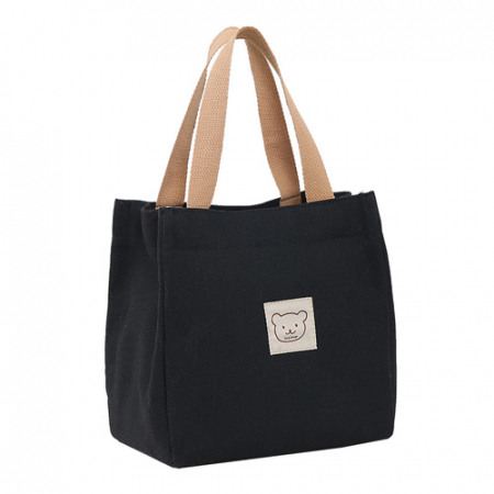 테디베어 런치백 캔버스 에코백 H104 #3