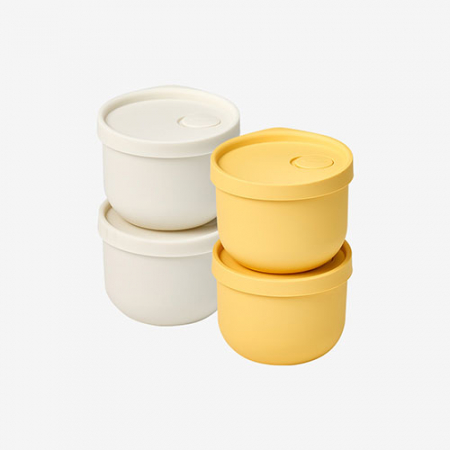 실리만 아이스웨이 실리콘 냉동밥용기 350ml 2P #3