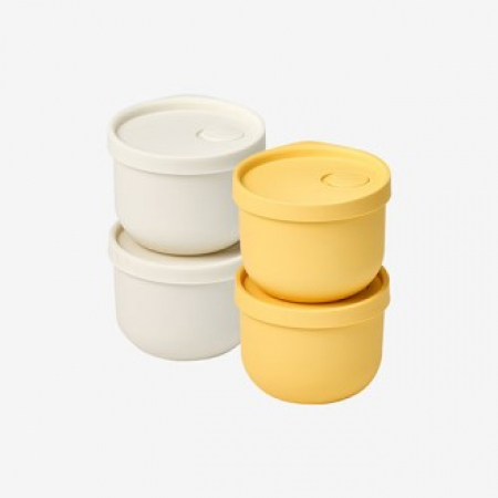 실리만 아이스웨이 실리콘 냉동밥용기 350ml 2P #2