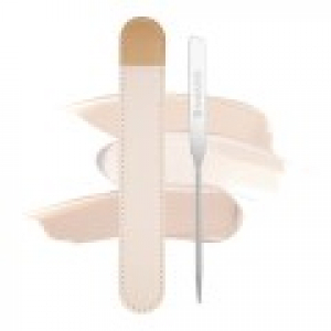 가죽 파우치 스파츌라 화장용품 H257