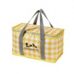 체크무늬 도시락 런치백 H238