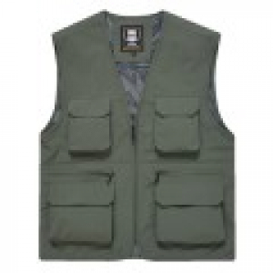 야외 멀티 포켓 메쉬 안감 작업 조끼