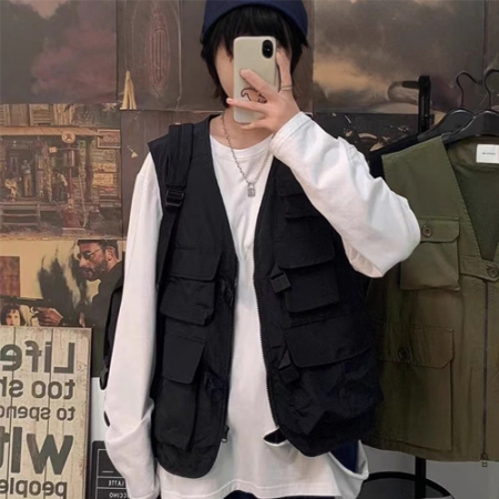 멀티 포켓 가벼운 작업용 조끼 #3