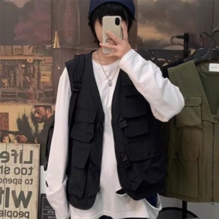 멀티 포켓 가벼운 작업용 조끼 #2