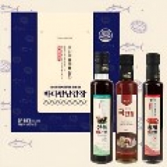 선물세트 바다만난간장 3종 유리