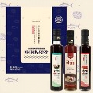 선물세트 바다만난간장 3종 유리