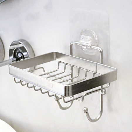 올지 무타공 비누받침대 물빠짐 비누거치대 욕실 비누 받침 케이스 트레이 곽 홀더 #3