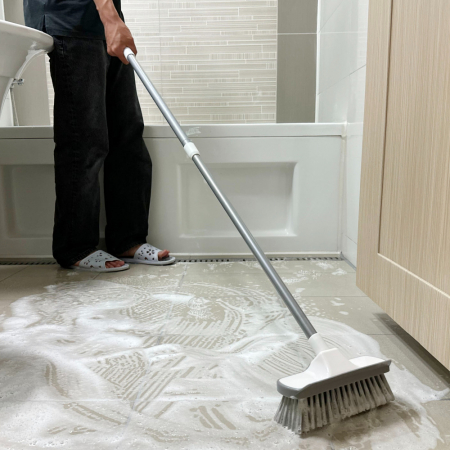 올지 하드 청소솔 길이조절 화장실 욕실 틈새 바닥 타일 목욕탕 솔 브러쉬 #6