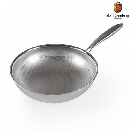 아이젠베르그 쿠헨바움 통삼중 무연마 스텐 궁중팬 28cm #3