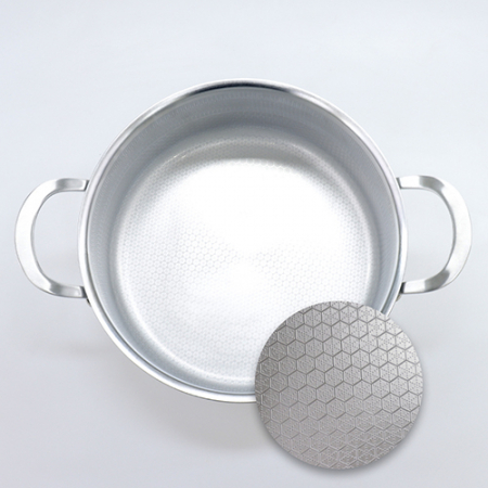 아이젠베르그 쿠헨바움 통삼중 무연마 스텐 냄비 편수 18m #4