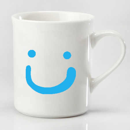 1도 전사인쇄 머그 - 모모 유광 화이트 #3