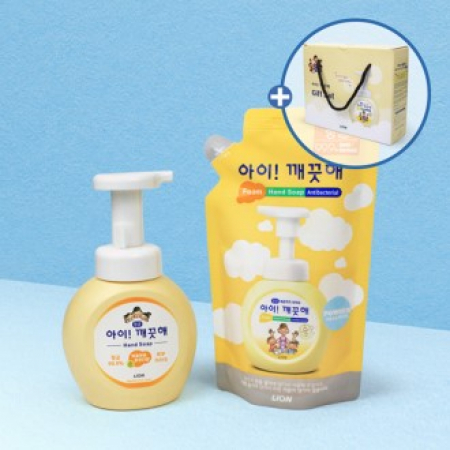 아이깨끗해 250ml + 아이깨끗해 리필 200ml + 정품끈케이스 #2