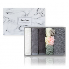 포레스트 르블랑 선물세트 170g 뱀부얀 3매 + 샤워볼 3개 + 면 발매트 1장