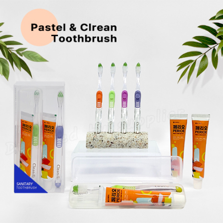 대박 리필 파스텔클린미세모 페리오 칫솔치약세트 #5