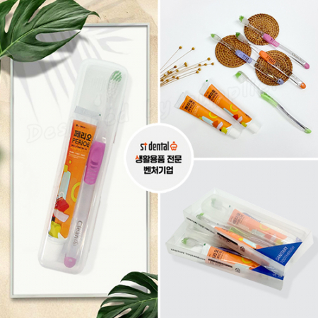 대박 리필 파스텔클린미세모 페리오 칫솔치약세트 #6