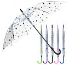 별무늬 투명자동비닐우산 투명비닐우산 투명자동우산 / 인쇄제작가능