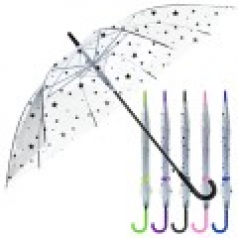 별무늬 투명자동비닐우산 투명비닐우산 투명자동우산 / 인쇄제작가능