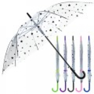 별무늬 투명자동비닐우산 투명비닐우산 투명자동우산 / 인쇄제작가능