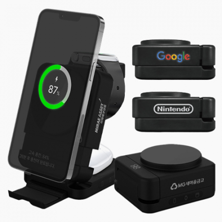 디지토 폴더블 갤럭시워치 애플워치 맥세이프 멀티 고속 무선충전기 #3