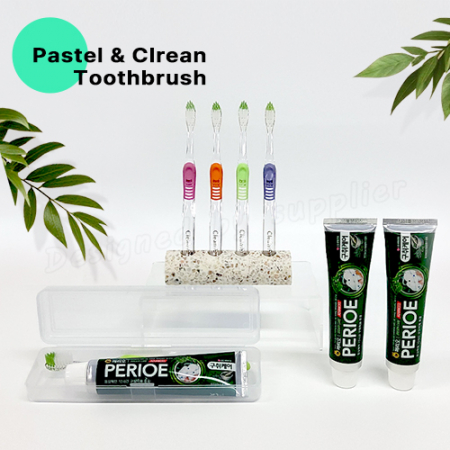 M케이스 파스텔클린미세모 페리오100g 칫솔치약세트 #5