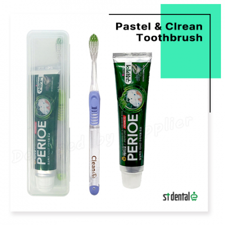 M케이스 파스텔클린미세모 페리오100g 칫솔치약세트 #3