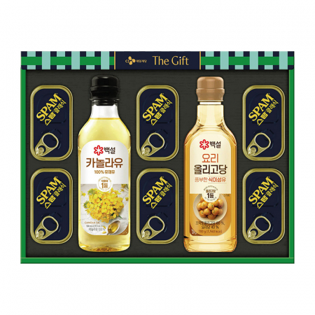 명절선물세트 CJ 스마트초이스 F호, 카놀라유, 올리고당, 스팸 외, 쇼핑백 동봉, 박스단위 무료배송 #3