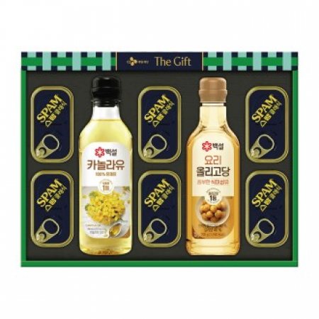 명절선물세트 CJ 스마트초이스 F호, 카놀라유, 올리고당, 스팸 외, 쇼핑백 동봉, 박스단위 무료배송 #2
