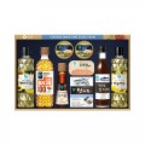 명절 선물세트 청정원 정성 3호, 우리팜, 해바라기유, 카놀라유, 순살참치 외, 쇼핑백 동봉