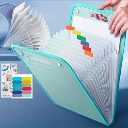 TH194 A4 휴대용 수직 13칸 정리 가방 #2