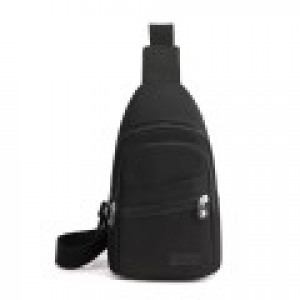 원형 지퍼 크로스백 슬링백