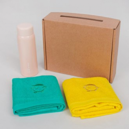 슬로라 텀블러 200ml + 친환경 핸드타올 2P #2