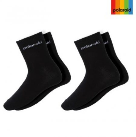 폴라로이드 남성 중목 양말 2p #4