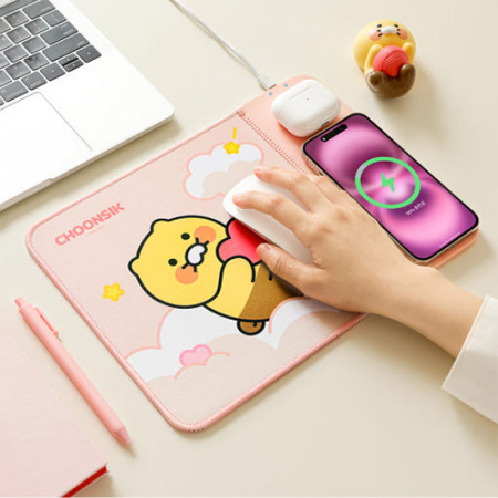 캐릭터 무선충전 마우스패드 #5