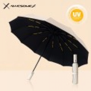 어썸엑스 UV차단 3단 완전자동 암막 파스텔 튼튼한 프리미엄 양우산 (UPF50+) 베이지 // 인쇄배송무료