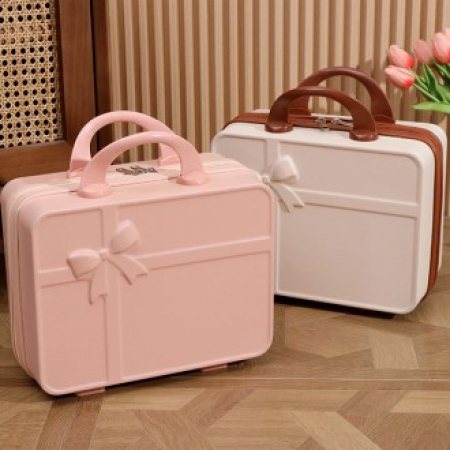 R012 스윗프레즌트 기내용 예쁜 캐리어 14인치 레디백세트 여행용 미니캐리어 레디백 제작 #2