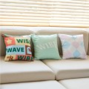 옥스포드 스퀘어 풀컬러 쿠션 (충전솜 별도) // 주문제작