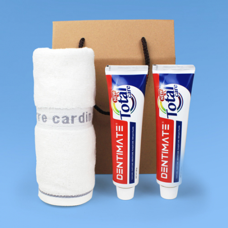 피에르가르뎅 프린스 세면타올 120g + 크리오 덴티메이트 뉴 토탈케어 150g + 끈케이스 #3