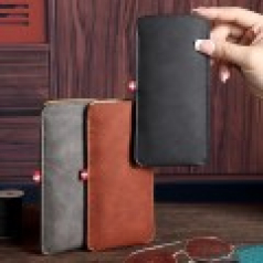 429 소프트 심플 가죽 안경 케이스