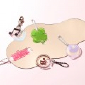 클리어 아크릴 키링 3T (단면 인쇄) // 주문제작