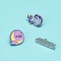 포에버 메탈 금속 뱃지 (일반칠) // 주문제작