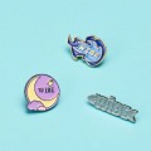 포에버 메탈 금속 뱃지 (일반칠) // 주문제작