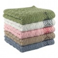 체크 세면타올 고급형 박스패키지